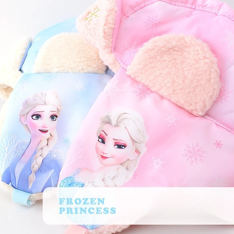 Miniso ديزني الأطفال الشتاء قبعة الفتيات لي فنغ قبعة سميكة يندبروف التراجع قبعة طفل الفتيات إضافة الصوف الدافئة حماية الأذن