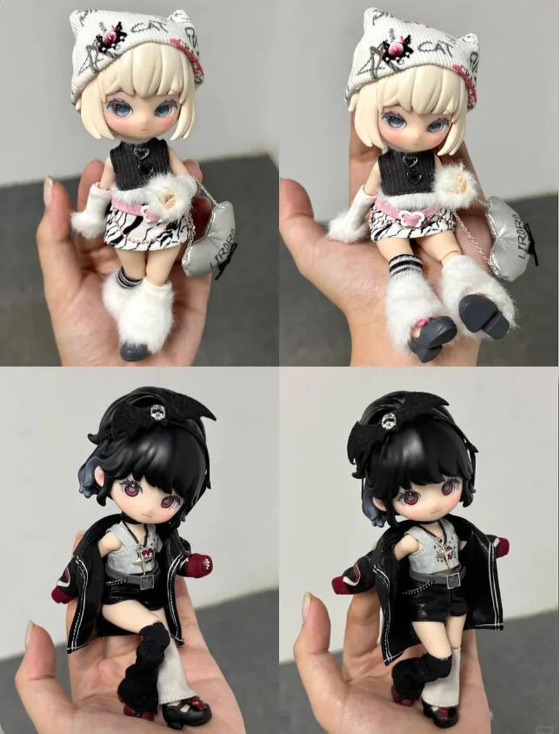 

Genuine Simontoys Liroro V2.5 Binary Sweetheart Series Blind Box Toys 1/12 Bjd Anime Action Figure Kawaii Model Girls Toy