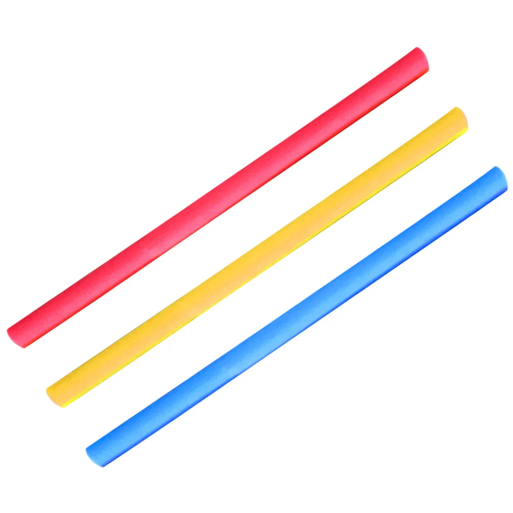 3 個のプールヌードル Epe フォームスティック 柔軟な浮力補助具 水泳クラス用 ウォーターエアロビクス 子供用プールフォームヌードル