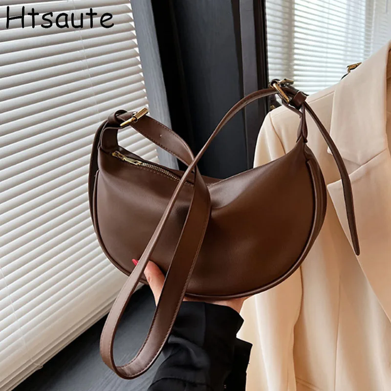 

Модные сумки подмышки, сумки на плечо из искусственной кожи, роскошная сумка через плечо в форме клецок, женская сумка-тоут для покупок, сумка-мессенджер