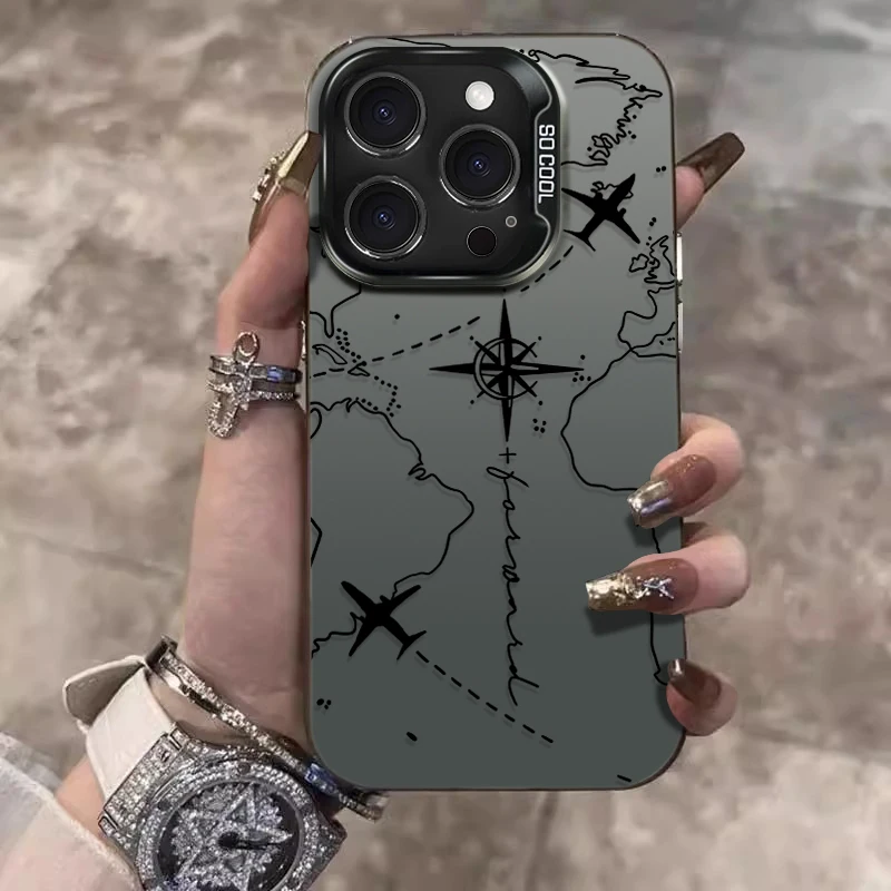 Travel-Inspired Airplane Case for Xiaomi POCO X7 X6 X5 X3 NFC F7 Ultra F6 F5 Pro F4 F3 GT M5S C65 C75 M3 M4 M5S M6 Pro 4G 5G