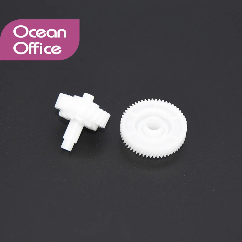 10SETS RU7-0753-000 24T/58T Fuser Drive Gear for HP LaserJet Pro M125 M126 M127 M128