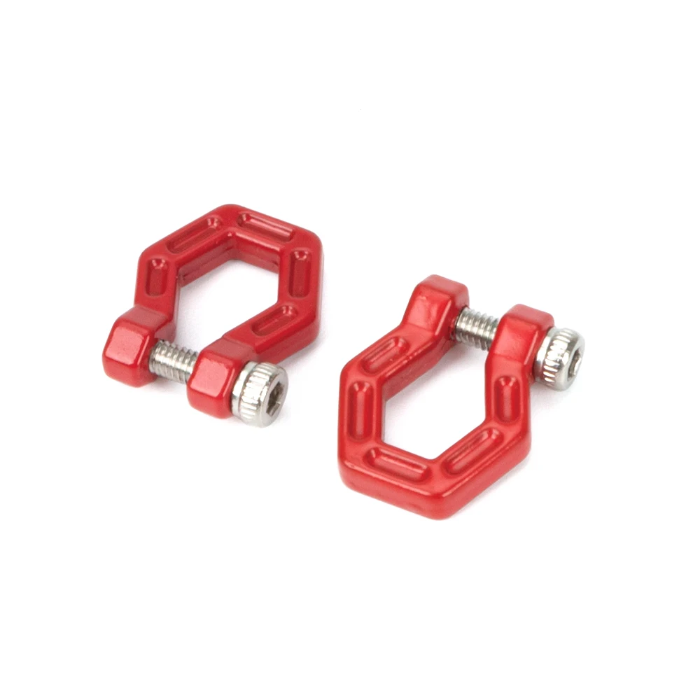 Zubehör im Maßstab 1:10, Metall-Recovery-Abschleppschäkel, Windenhaken, Bogenschäkel, Schnappblöcke, Kettenanker für RC Crawler SCX10 TRX4