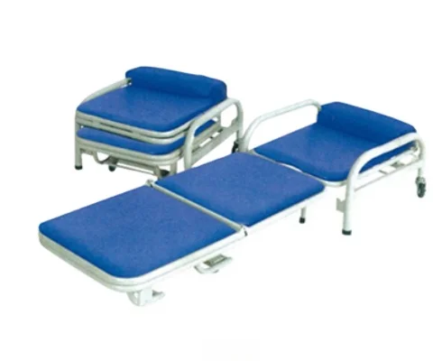 

EU-0322 Factory price sleeping hospital folding chair for patient room