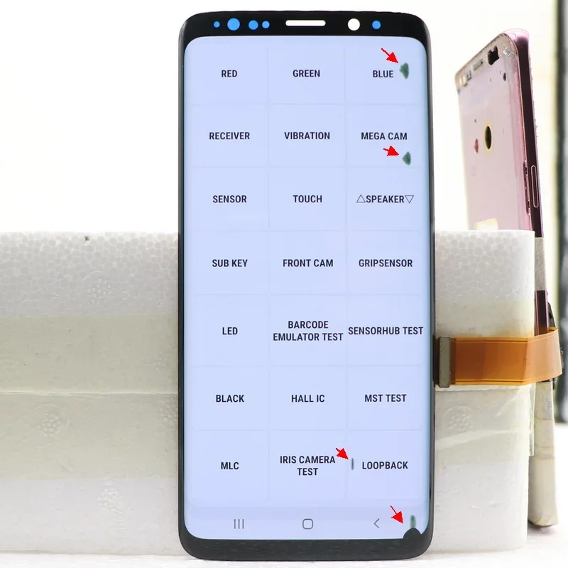 SUPER AMOLED Display For SAMSUNG Galaxy S9 LCD G960 G960F SM-G960F/DS G960U Display With Touch Glass Screen Digitizer Assembly