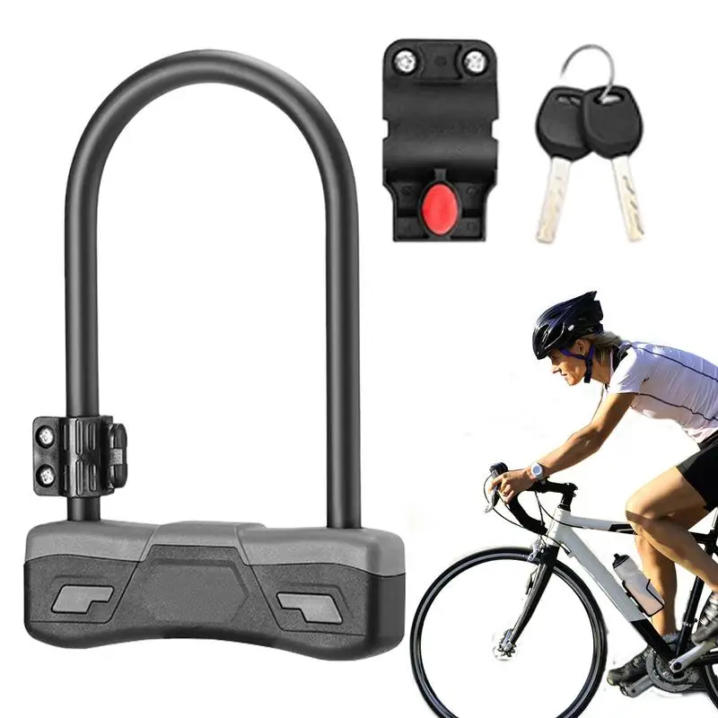 Motorcycle Lock Bike Locks Heavy Duty Anti Theft Cycling Supplies For Rack Handlebar Commuting Travel Outdoor School Adult