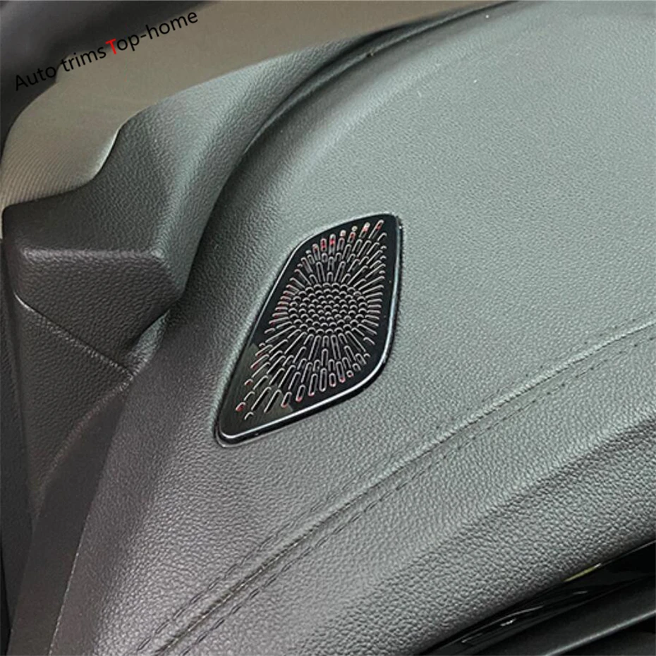 

Stainless Steel A Pillar Speaker Door Sound Loudspeaker Dashboard Frame Cover Trim For Buick Regal 2017 - 2021 Car Accessories