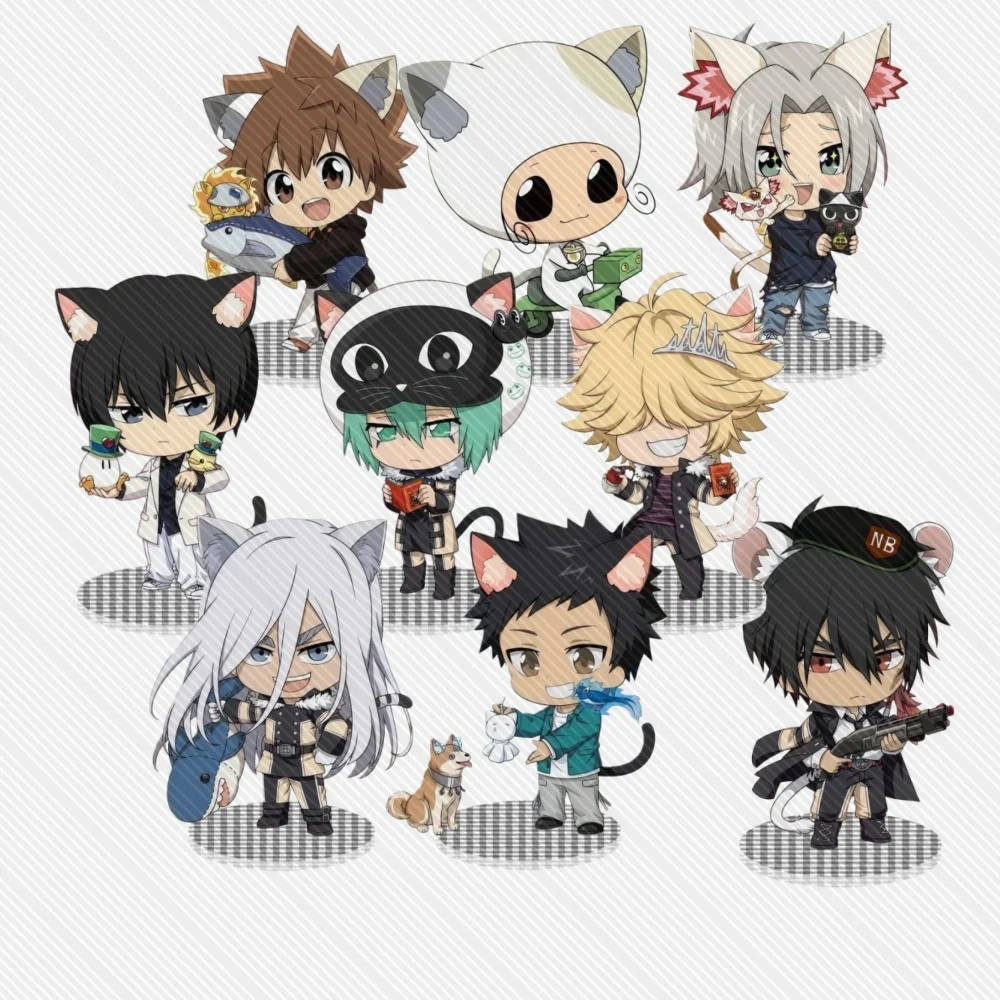 

10CM Anime HITMAN REBORN Acrylic Stand Model Cosplay Characters Ornament Accessories Goods Collection Christmas Gifts