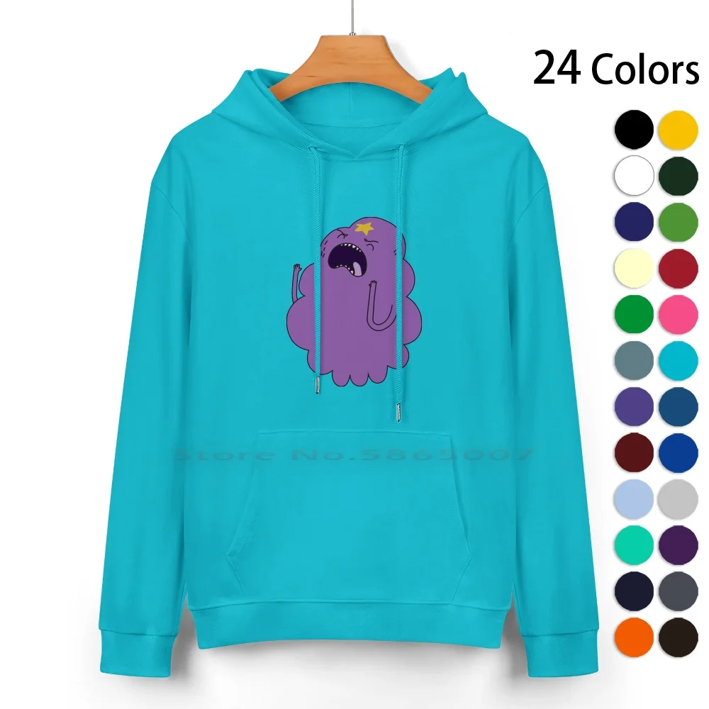 Oh My Glob Pure Cotton Hoodie Sweater 24 Colors Lsp Lumpy Space Princess 100% Cotton Hooded Sweatshirt For Women Men Unisex