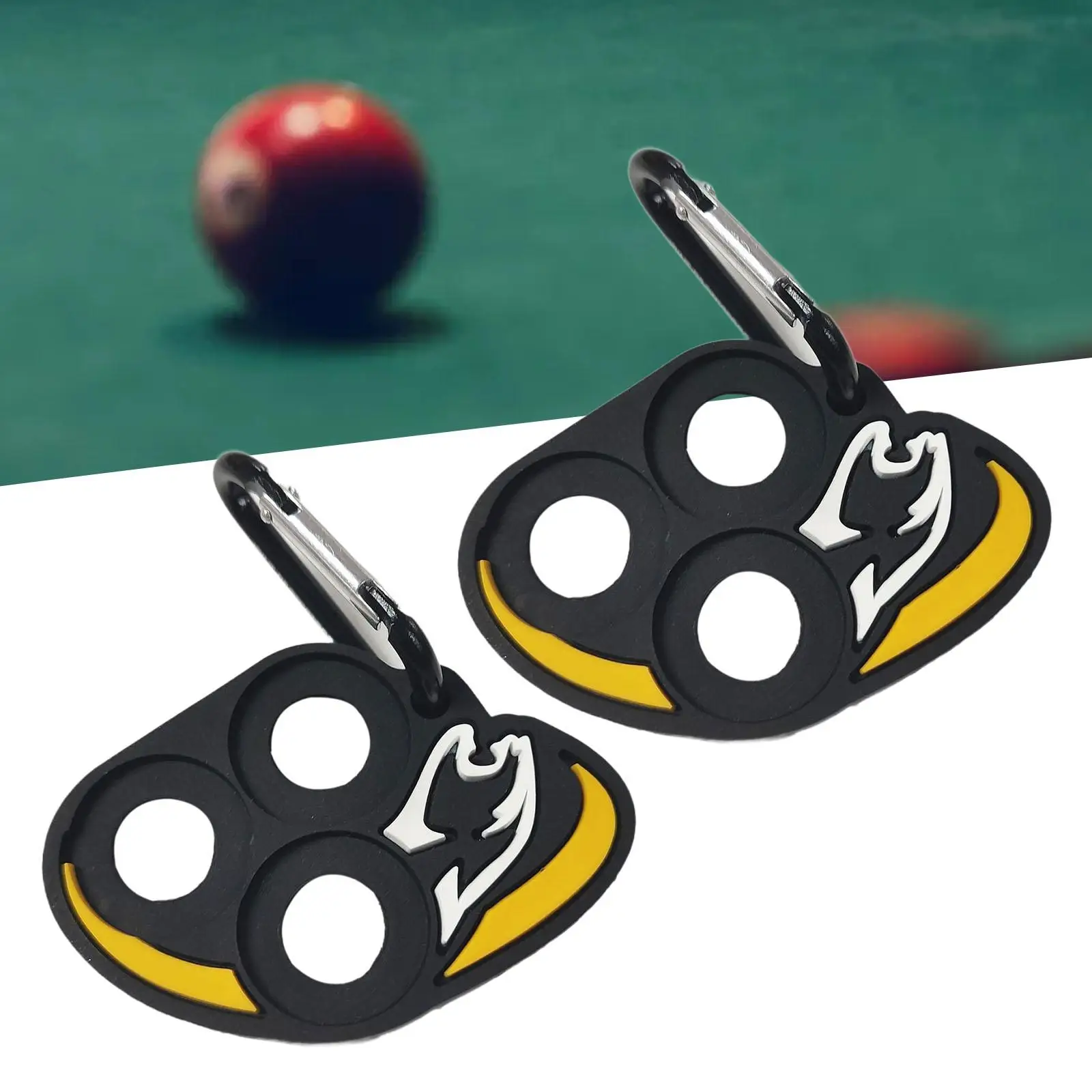 2 Pieces Cue Joint Protector Holder for Bag Hanging Snooker Pool Table