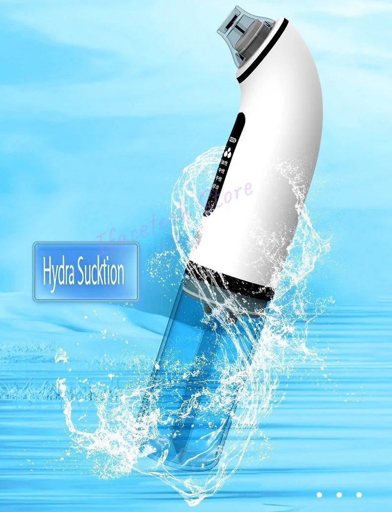 

Аппарат для домашнего использования: микропузырьковый очиститель лица, удалитель черных точек, вакуумный гидропилинг, глубокая очистка и лифтинг кожи лица