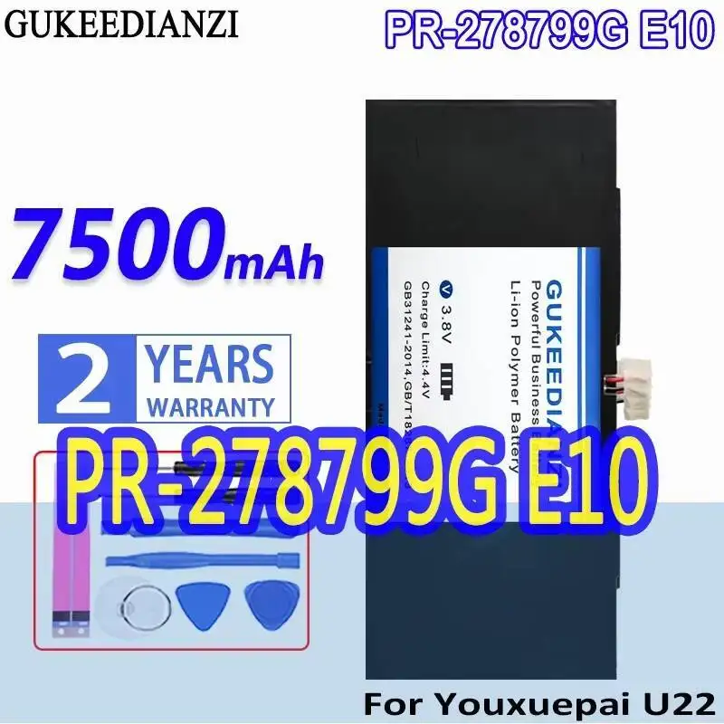 

PR-278799G E10 Замена аккумулятора для ноутбука премиум-класса 7500 мАч для Youxuepai U22
