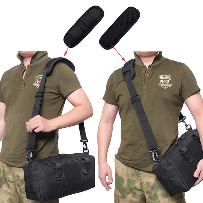 1Pc Detachable Shoulder Strap Pad Cushion For Backpack Shoulder Bag Decompression Non Slip Shoulder Strap Pad Bags Accessories