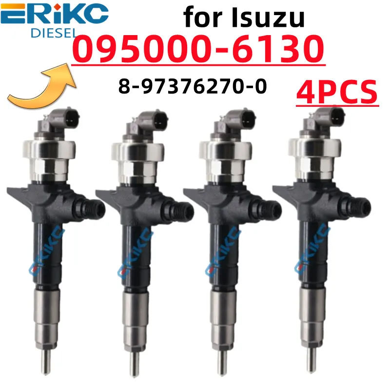 Inyector de Combustible Diésel 095000-6130 para Opel Meriva 2006-, Inyector de Combustible 8-97376270