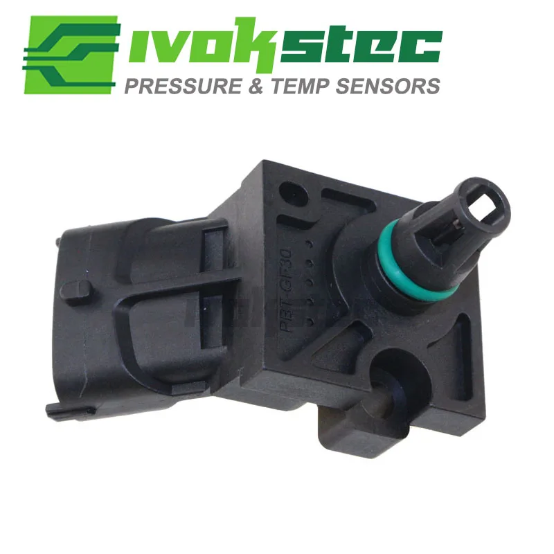 2.5BAR Intake Air Turbocharger Boost Pressure Map Sensor For Volvo S60 S80 V70 XC90 2.0l 2.3l 2.4l 2.5l 2.9 8677288 0261230090