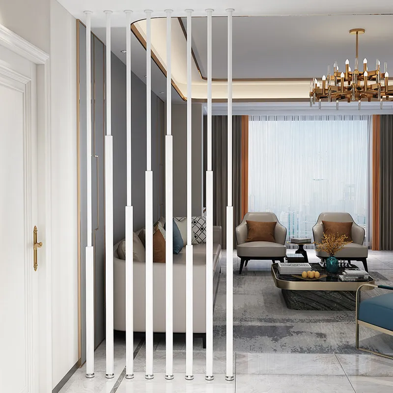 Extra Tall Room Divider, Adjustable Floor to Ceiling Space Separator for Living Room Home Decor