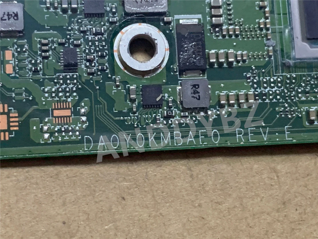 Original DA0Y0KMBAE0 For HP Chromebook 13 G1 LAPTOP MOTHERBOARD WITH SR2EG CPU AND RAM Tested Good Free Shipping