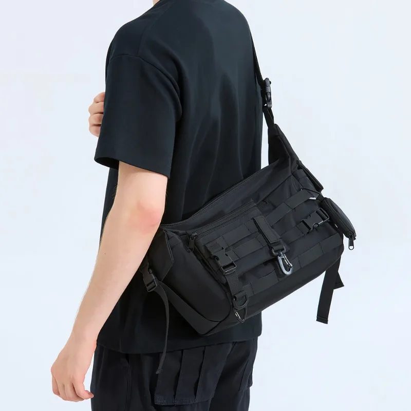 

Новая модная сумка-кроссбоди для мужчин, вместительная, функциональная, с множеством карманов, съемная наплечная сумка для мужчин