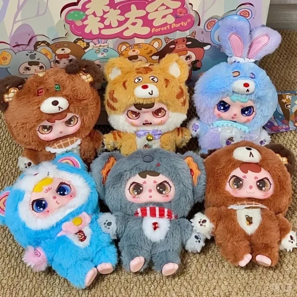 

YOU BI XIONG Forest Friends Club Series слепая коробка милая виниловая загадочная коробка настольное украшение украшение для спальни сюрприз подарок для девочки