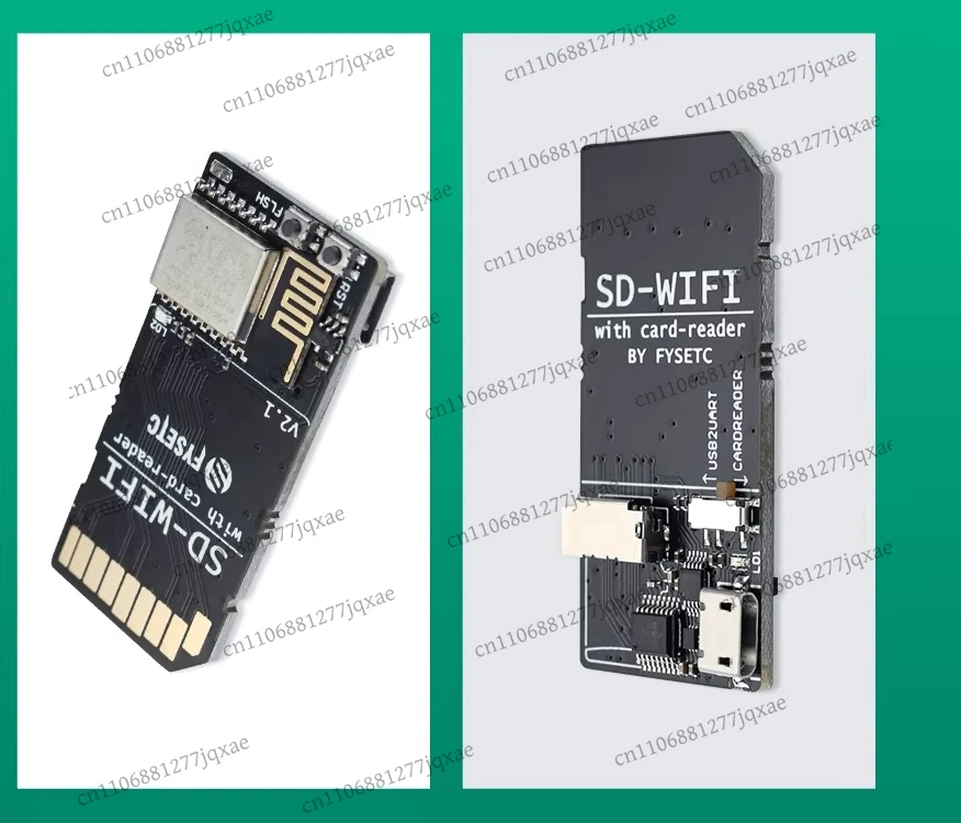 3D printer SD-WIFI card module with built-in USB to serial port chip wireless transmission module with card reader