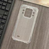 For Cubot KingKong Star 2 Soft TPU Phone Case for CUBOT King Kong Star2 Black Transparent Protective Cover Shell Coque Funda