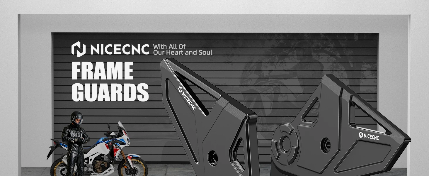 Aluminium-Motorradrahmen-Schutzabdeckungen für Honda CRF1100L AT CRF1100L Africa Twin/Adventure Sports DCT 2020-2026 – Detail 3