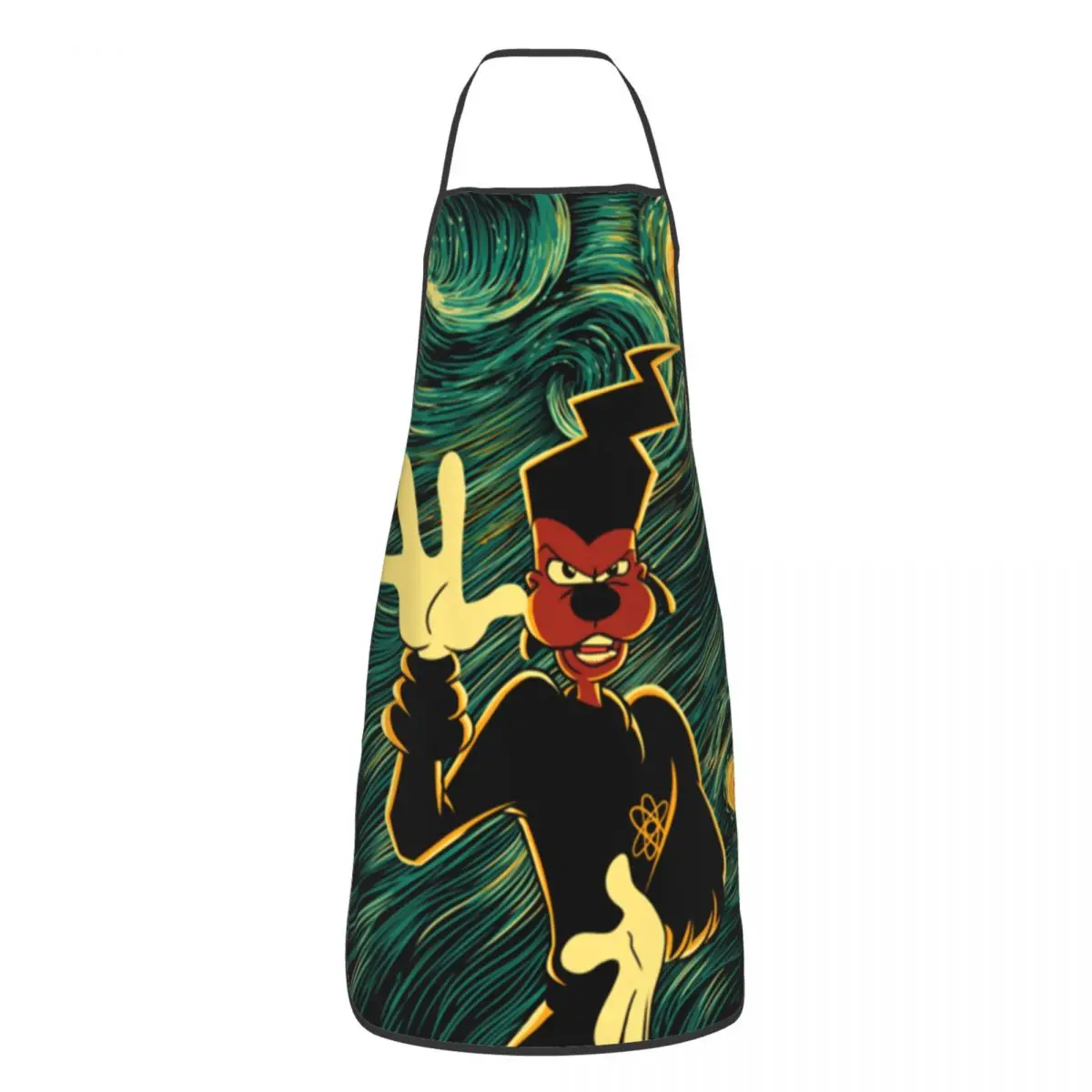 

Фартук унисекс A Goofy Movie Powerline Starry Concert Kitchen Chef Cooking Baking Фартук для женщин и мужчин Tablier Cuisine для садоводства