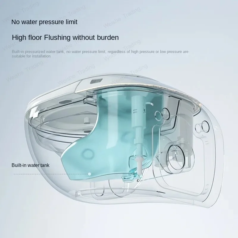 Bathroom Automatic Commode Inodoros Wc Toilet Bowl Auto Water Closet Smart Ceramic Uv Bidet Toilet