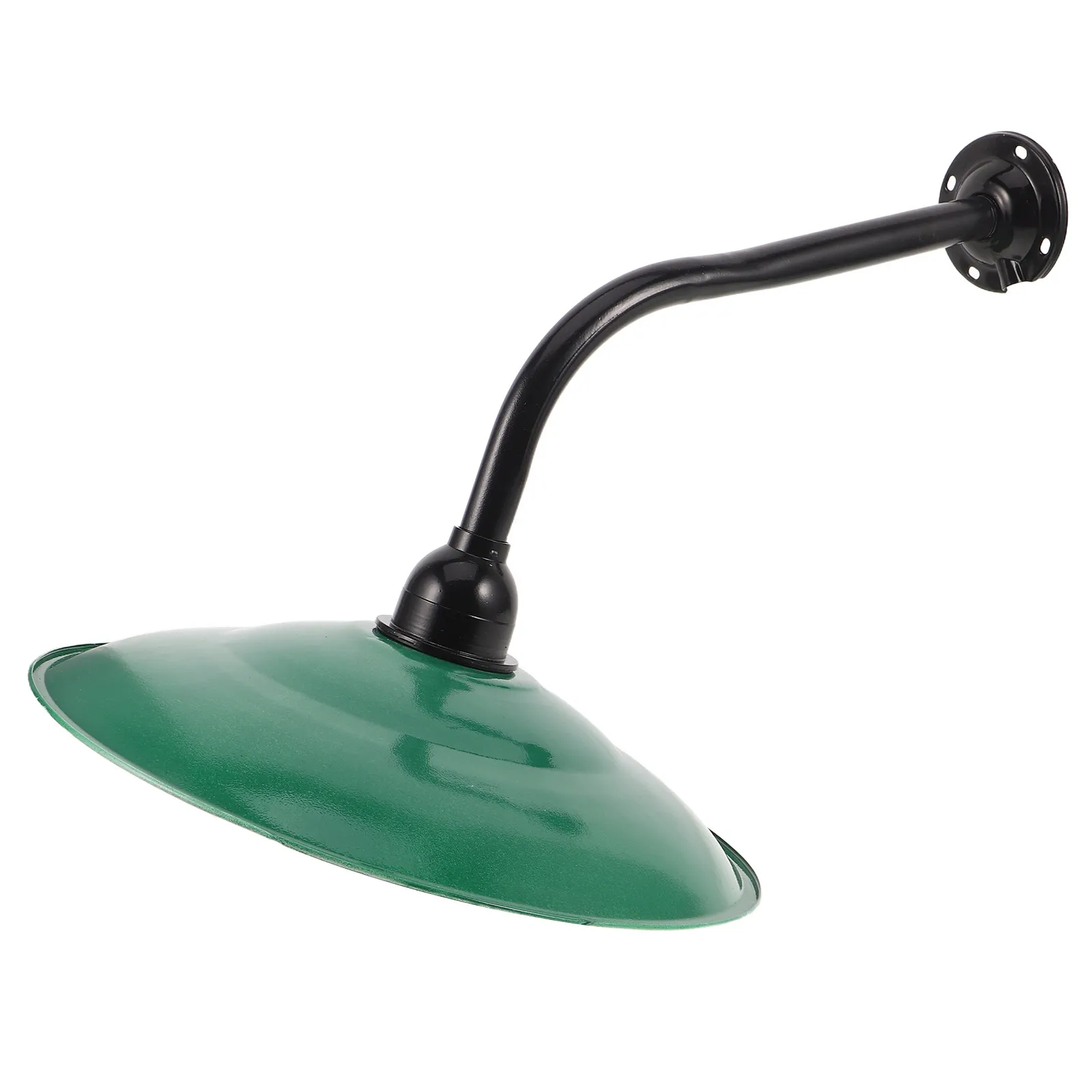 Enamel Lamp Shade 30Cm Vintage Industrial Retro Outdoor Street Lamp Cover Protective Light Shade for Garden Courtyard Factory
