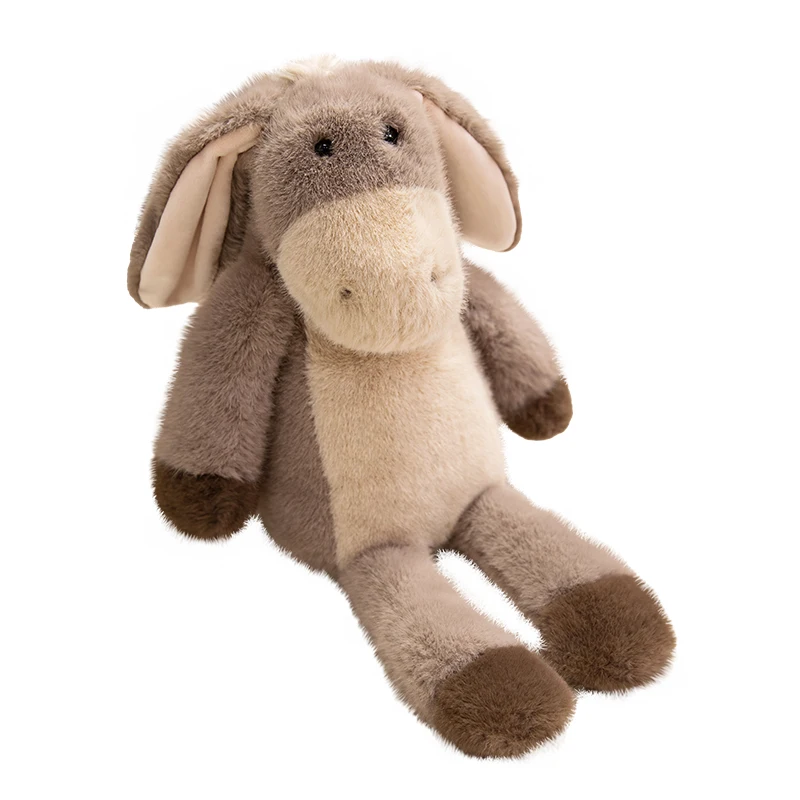 35cm Fluffy Platypus Raccoon Donkey Plush Toy Premium Stuffed Animal Dolls Perfect Gift For Kids And Collectors