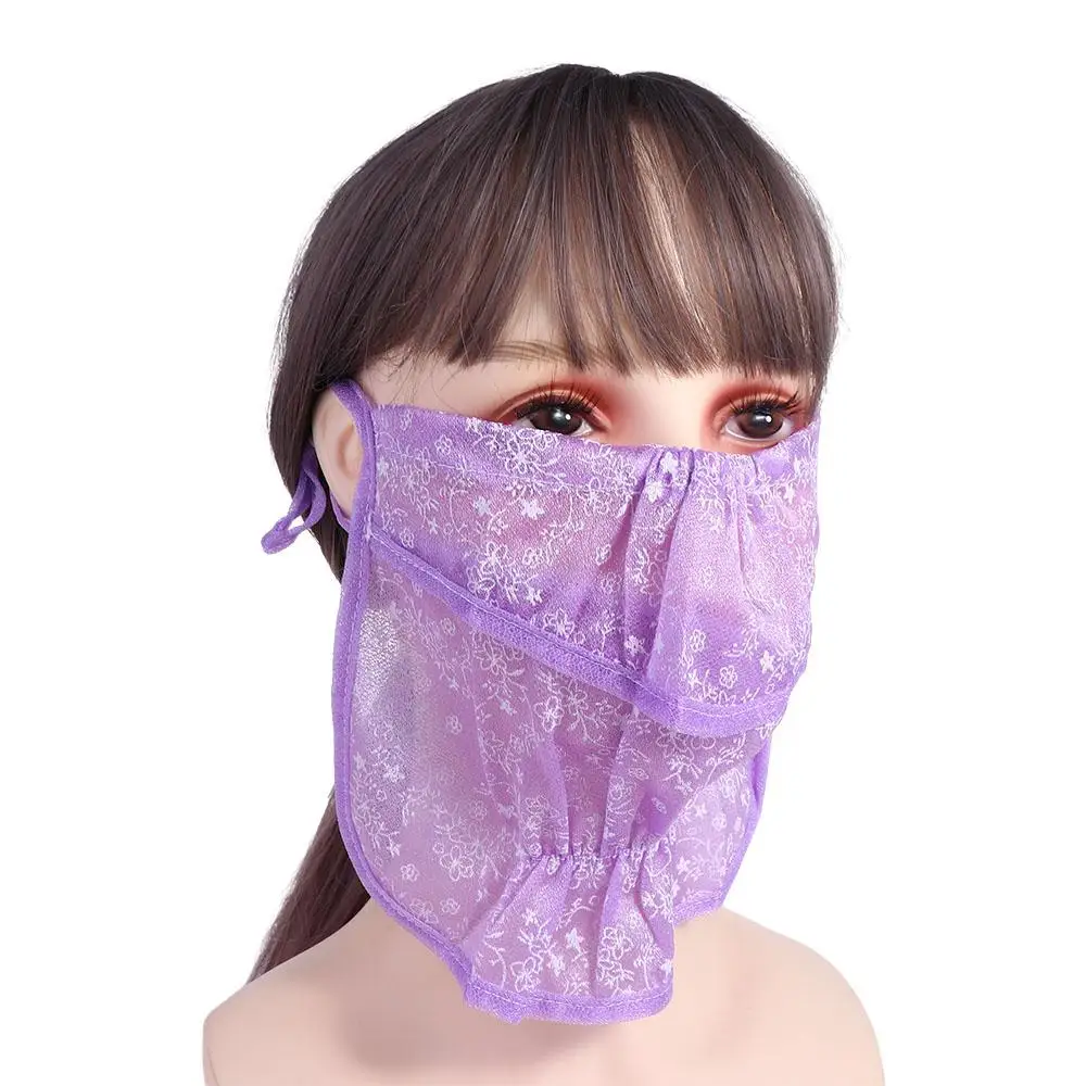 

Windproof Cycling Sun UV Protection Hanging Ear Fishing Sports Hiking Outdoor Face Scarves Ice Silk Mask Face Cover Neck Scarf