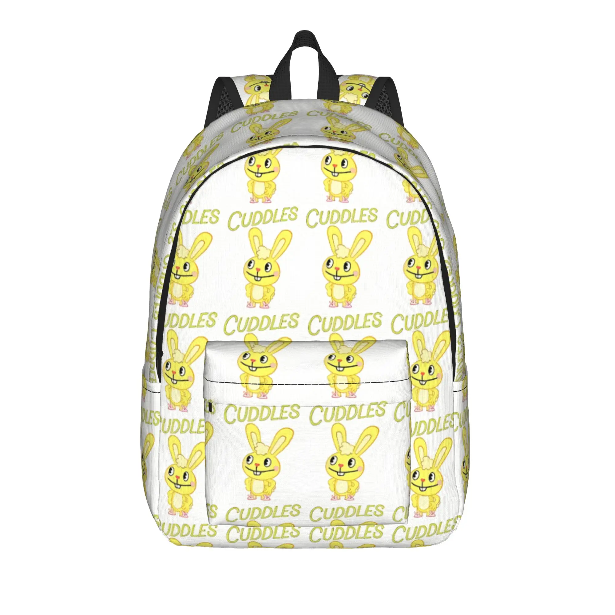 Back to School Season Whimsical Hare Character  Backpack Happy Tree Friends For Men Women Personalised Backpack