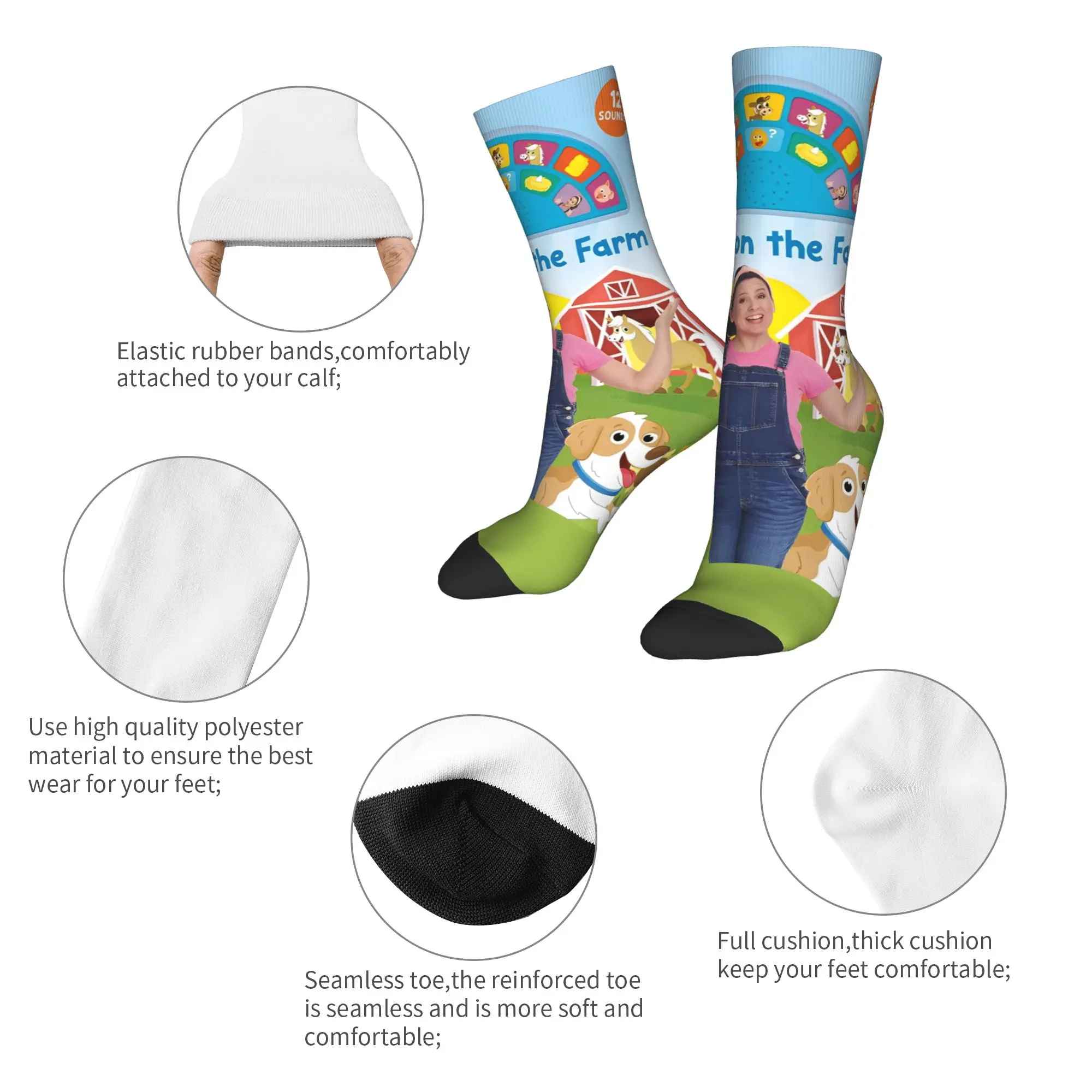 جوارب Miss Rachel جوارب كلاسيكية للخريف مضادة للانزلاق جوارب للزوجين تصميم عالي الجودة جوارب خارجية