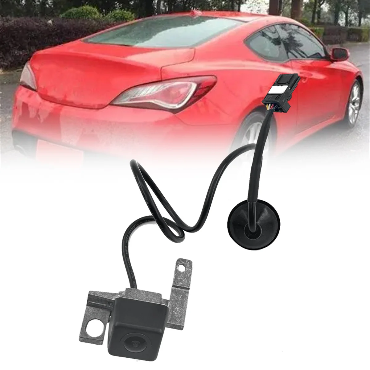 Câmera de backup de visão traseira do carro, apto para Hyundai Genesis 2008-2014, Reserve Park Assist, 95760-3M061, 957603M061