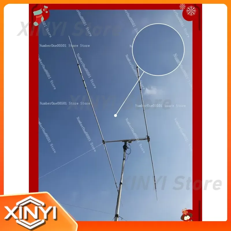JPC-3 2 Element 3 Band HF Antenna for Amateur Radio Base Station 14 MHz 21 MHz 28 MHz Ham Radio Antenna for Transceiver