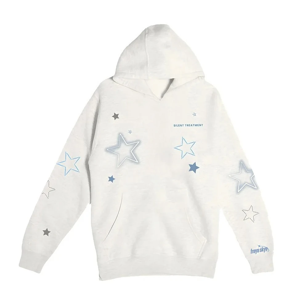Silent Treatment Hoodies Freya Skye Fashion Clothes Winter Spring Fleece Long Sleeve Hooded Sweatshirts Male Female Pullover