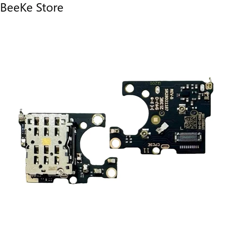 Repair Origina For Motorola G200 5G MOTO Edge S30 XT2172 Sim Card Reader Tray Slot Socket Board Flex Cable Replace spare Parts