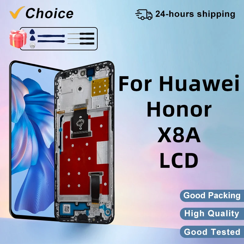 Wahl für Huawei Honor X8A LCD Display Touch Screen Für Honor 90 Lite CRT-LX1 LCD CRT-NX1 Display Ersatzteile