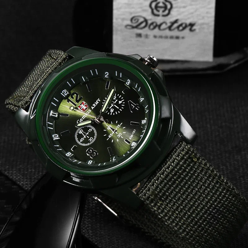 Hot Sale Military Watch Men Gemius Army Men\'s Watch Men Sport Watch Nylon Band Male Clock reloj hombre relogio masculino