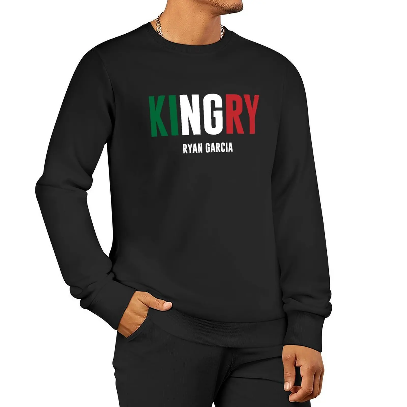 

Funny Gift Boxing KINGRY Ryan Garcia Pullover Hoodie clothes for men hooded sweatshirt