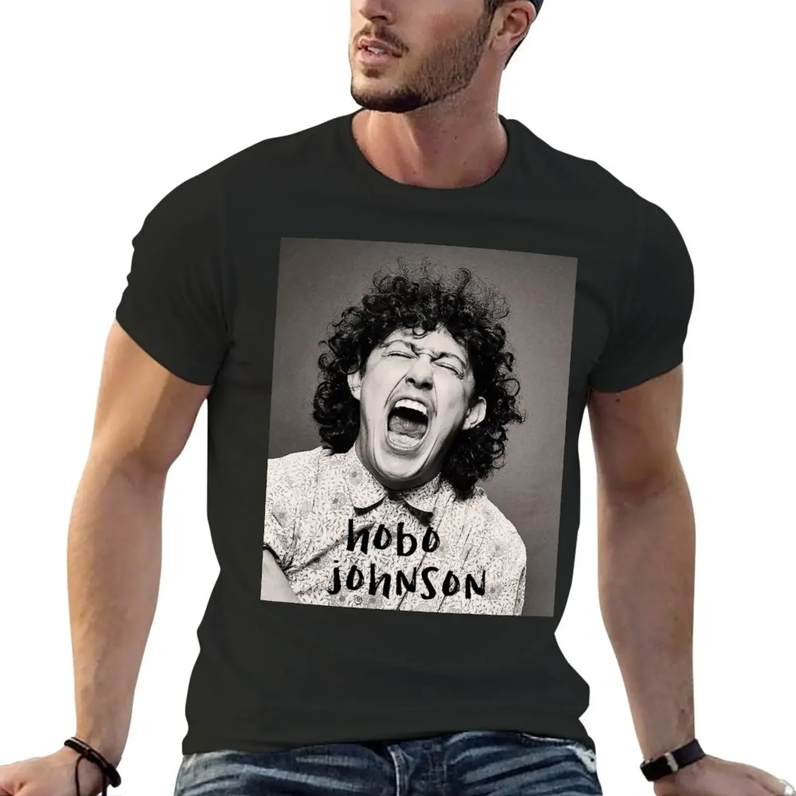 Selima Hobo Show Johnson Tour 2019 T-Shirt blue archive anime tshirt plus size clothes t shirt for men