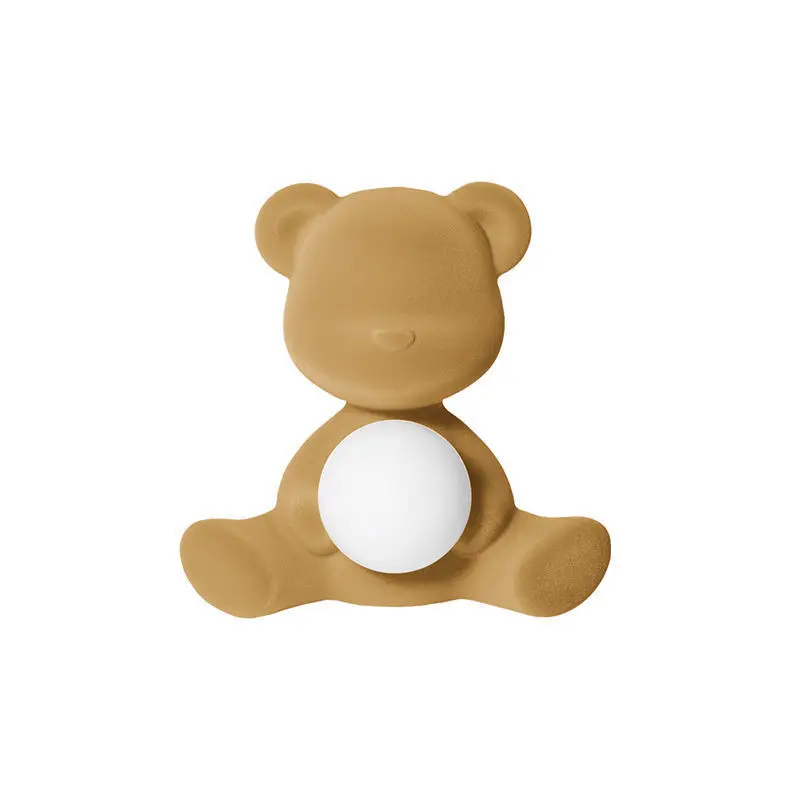 

Cartoon decorative desk lamp, bedroom desk bedside night light, girl princess room teddy bear ornament