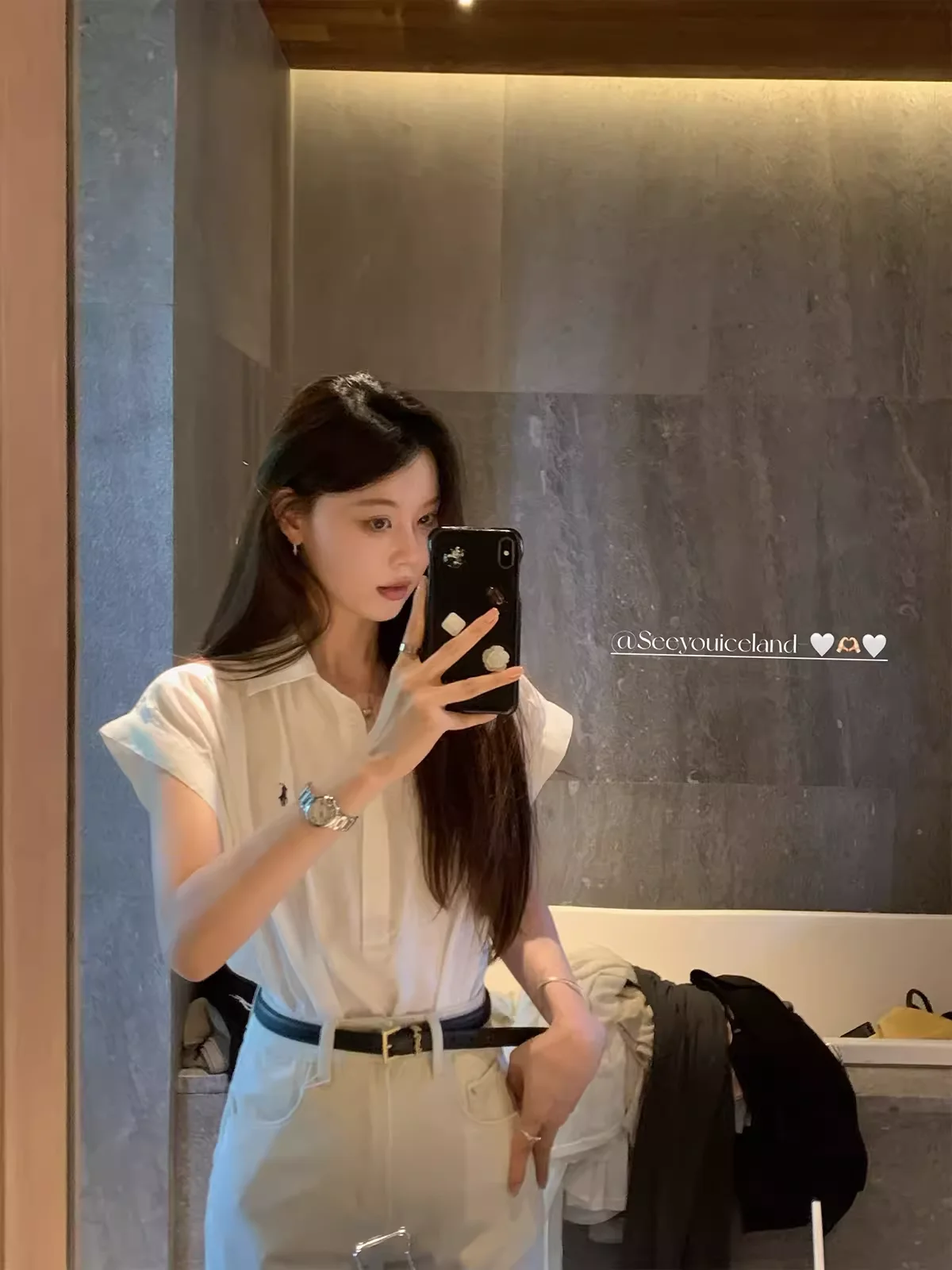 

Льняная блузка Seeyouiceland: комфортная, быстросохнущая, с коротким рукавом, для женщин, премиум-качество