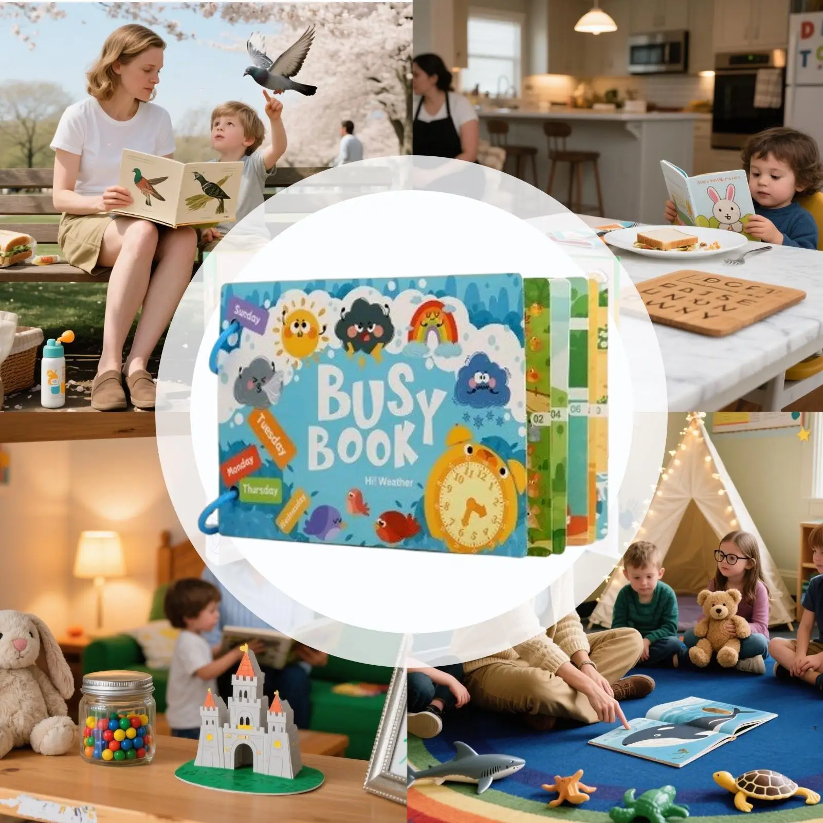 

Kids Learning Books Funny Interactive Reusable Kids Learning Workbooks Travel Toys For Home School Travel Kindergarten Classroom