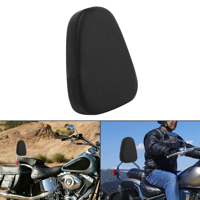 

Motorcycle Passenger Backrest Pad Sissy Bar Cushion For Harley Davidson Yamaha Honda Cruiser Touring
