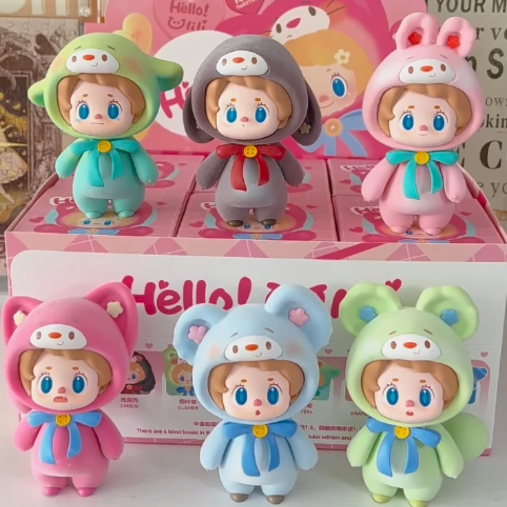 

Zhulili Hello Zhulili Series слепая коробка экшн-фигурка Mystery Box аниме фигурки сумка-сюрприз коллекция модель персонаж мультфильма