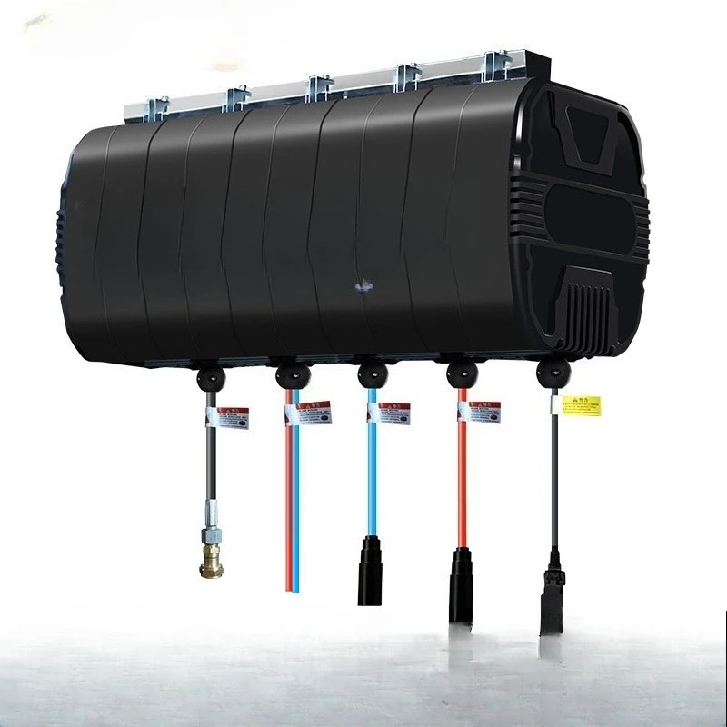 

Car wash shop free assembly combination drum high pressure water drum water and electricity foam drum automatic pipe