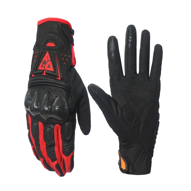 

FISD carbon fiber gp mx Touch screen off-road motorcycle riding outdoor sports long finger wear