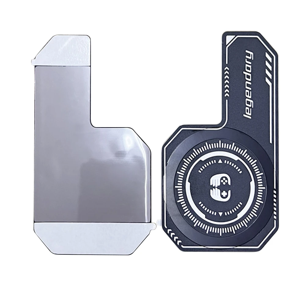 Pendingin Heat Sink Menghabiskan Area Pendinginan Pendingin Game Mini untuk Stiker Radiasi Game PUBG Magnetik Kompatibel/Klip Belakang untuk Ponsel
