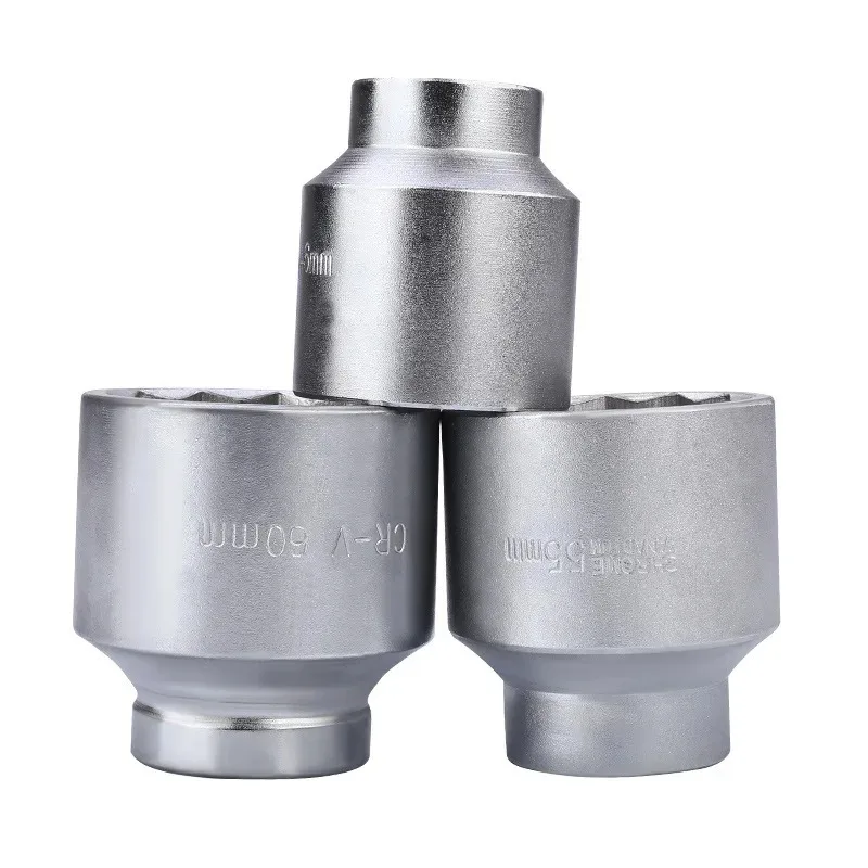 17-50mm 3/4 Inch Vierkant Drive Zware 12-punts Socket Bit Ratelsleutel Zware Pruimenbloesem sockets Auto Auto Reparatie Tools